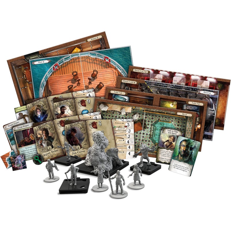 Asmodee Mansions of Madness Horrific Journeys Expansion - Set Sail for Unimaginable Terror! Cooperative Mystery Game, Ages 14+, 1-5 Players, 2-3 Hour Playtime, Made by Fantasy Flight Games - Image 2